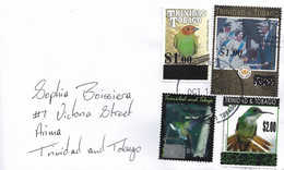 Trinidad & Tobago 2021 Piarco Overprint Bird $1 (2015) Kolibri $1 (2017) $2 Prince Philip In Memoriam $1 (2021) Cover - Trinidad & Tobago (1962-...)
