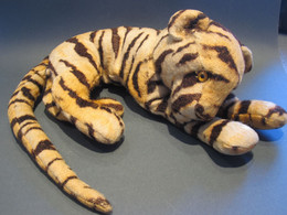 Tigre Peluche Ancienne. Bon état. Tiger - Autres & Non Classés