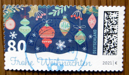 2021 BRD, Michel 4643 Weihnachten, Gestempelt(Rundstempel), Selbstklebend - Used Stamps