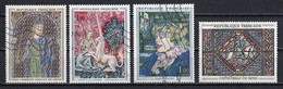 France 1964 : Timbres Yvert & Tellier N° 1424 - 1425 - 1426 - 1427 - 1428 Et 1429 Avec Oblitérations Mécaniques. - Used Stamps