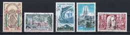 France 1966 : Timbres Yvert & Tellier N° 1482 - 1483 - 1484 - 1485 - 1487 - 1489 - 1490 - 1492 - 1493 Et 1494 Avec Oblit - Used Stamps