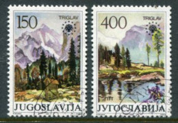 YUGOSLAVIA 1987 European Nature Protection Used.  Michel 2211-12 - Oblitérés