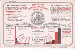 Buvard  Compagnie D'Assurances Générales Sur La Vie  235x155 - Bank & Insurance