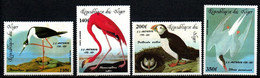 Niger YT PA 336-339 Neuf Sans Charnière XX MNH Oiseau Bird Audubon - Níger (1960-...)