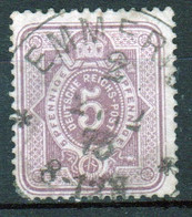 German Empire 1875 Single 5pf Stamp In Used Condition. - Usados