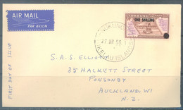 TOKELAU - FDC - 27.3.1956 - Mi 5 Yv 5 - Lot 24475 - Tokelau