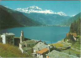 Miralago (Grisons, Svizzera) E Lago Di Poschiavo Verso Le Prese E Punta Veruna - Poschiavo