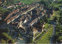 VAUD AVENCHES - VUE AERIENNE - Gilbert Fleury Fribourg No 1566 - Voyagé En 1987 - Avenches