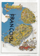 Pays-Bas. Flevoland. Carte Géographique Humoristique - Altri & Non Classificati