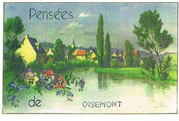 80  PENSEES   DE  OISEMONT    CPM  TBE   71 - Oisemont