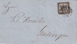 BADEN 1830 LETTRE DE UEBERLINGEN - Storia Postale