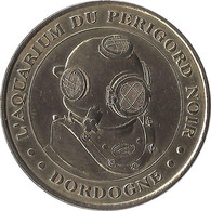 2002 MDP117 - LE BUGUE-SUR-VEZERE - Aquarium Du Périgord Noir 1 (Le Scaphandrier) / MONNAIE DE PARIS - 2002