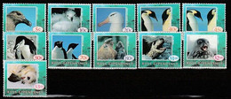 ANTARCTIQUE - ROSS 1994 Faune Marine Phoque, Manchots ... - Yv. 27/37 ** - Neufs