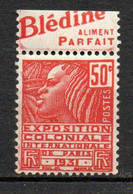 Col25 France Bandes PUB Publicitaires  N° 272 Type II Neuf XX MNH  Cote : 385,00  € - Neufs