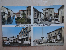 CPSM 01 CHATILLON SUR CHALARONNE Multi Vues - Châtillon-sur-Chalaronne