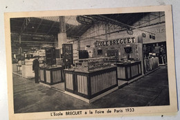 Delcampe - Cpa Paris 15e - L'école Bréguet à La Foire De Paris 1933    ( S. 9219) - Paris (15)