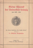 Kleine Chronik Der Universität Leipzig Von 1409 - 1914. - 4. 1789-1914