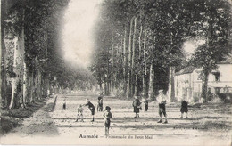 76 - AUMALE - Promenade Du Petit Mail (jeu D'enfants Saute Mouton) - Aumale