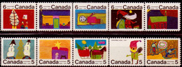 Canada-0062: Emissione 1970 (++) MNH - Qualità A Vostro Giudizio. - Volledige Velletjes