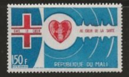 Mali Aerien YT 146 PA " Année Du Coeur " 1972 Neuf** - Mali (1959-...)