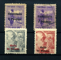 Guinea Española Nº 267.269/70. Año 1942 - Guinea Spagnola