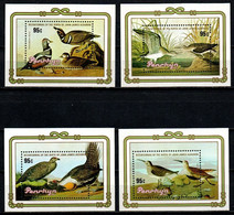 Penrhyn YT Bloc 61-64 Neuf Sans Charnière XX MNH Oiseau Bird Audubon - Penrhyn