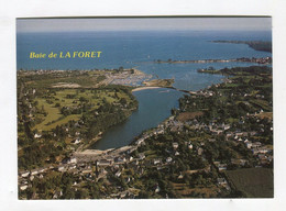 Cpm - Baie De La Foret - Vue Aérienne Générale La Forêt Fouesnant Le Bourg Le Golf La Pointe De Beg Meil - Autres Communes