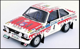 Ford Escort MkII RS 1800 - Colt - T. Makinen/H. Liddon - 3rd 1000 Lakes Rally 1975 #4 - Troféu - Trofeu