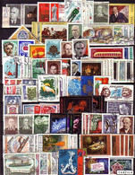 RUSSIA - 1976 - Comp. (O) - Mi 4439/4567 (128 Tim.) + Bl 108/17 - 70.00EU - Volledige Jaargang