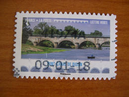 France  Obl   N° 1469 Trait Blanc - Used Stamps