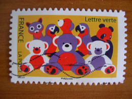 France  Obl   N° 1436 Tache Rouge Sur Les Dents - Used Stamps