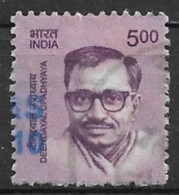 India 2015. Scott #2755 (U) Deendayal Upadhyaya (1916-68), Politician - Usati