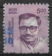 India 2015. Scott #2755 (U) Deendayal Upadhyaya (1916-68), Politician - Used Stamps