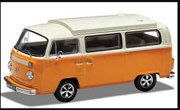 Volkswagen T2 Camper - Orange/beige - Corgi (Vanguards) - Corgi Toys