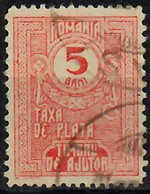 1920 Postal Tax Due Stamps - Numbers Mi 9Y / Sc RAJ5 / YT 30 / SG TD738 Used / Gestempelt / Oblitéré [lie] - Franchise
