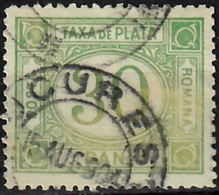 1902-10 Numbers Mi 28y / Sc J39 / YT 30 / SG D451 Used / Gestempelt / Oblitéré [lie] - Postage Due