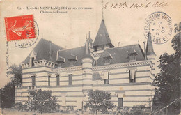 Montflanquin     47           Château  De Rousset     - Pli -   (voir Scan) - Monflanquin
