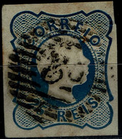 PORTUGAL 1855 PEDRO V MI No 6 USED VF!! - Used Stamps