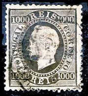 !										■■■■■ds■■ Portugal 1884 AF#67 ø Straight Label 1000 Réis 12,5 (x13329) - Unused Stamps