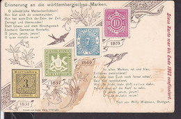 Erinnerung An Die Württembergischen Briefmarken - Stamps (pictures)