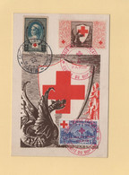 Carte Maximum - N°422 - Croix Rouge - 1940-49