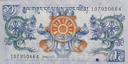 Banknotes UNC - SC Billete Banco BUTÁN - 1 Ngultrum, 2013 Sin Cursar - Bhutan