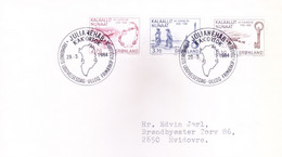 GREENLAND : FIRST DAY COVER : 29 MARCH 1984 : MILLENARY OF THE DISCOVERY, MILLENARY OF THE SETTLEMENT - Briefe U. Dokumente