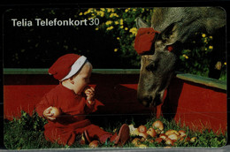 SWEDEN 1997 PHONECARD HORSES USED VF!! - Horses