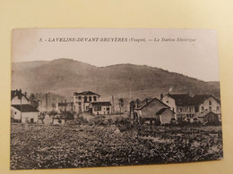 88 - Vosges - LAVELINE Devant BRUYERES - La Station électrique - Invasi D'acqua & Impianti Eolici