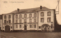 Nandrin  Hotel Des Quatre-bras Voyagé En 1933 - Nandrin