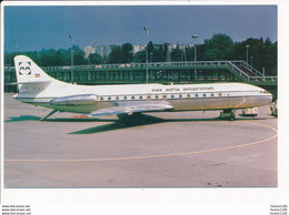 CPM - AVION Inex Adria Airopromet Caravelle III Yu Aje C/n 209 ( Aéroport ) Genève 1972  ( Recto Verso ) - 1946-....: Modern Era