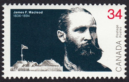 JAMES F. MACLEOD (1836-1894) = ABORIGINAL HISTORY 1870's = Canada 1986 #1109 MNH - American Indians