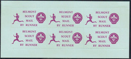NEW ZEALAND Belmont Scout Mail Labels MUH - Nuovi
