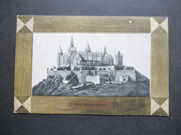 DR 1910 AK  Burg Hohenzollern Verlag U. Photogr. H. Sting Tübingen - Hechingen